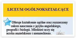 Rekrutacja do Zespołu Szkół